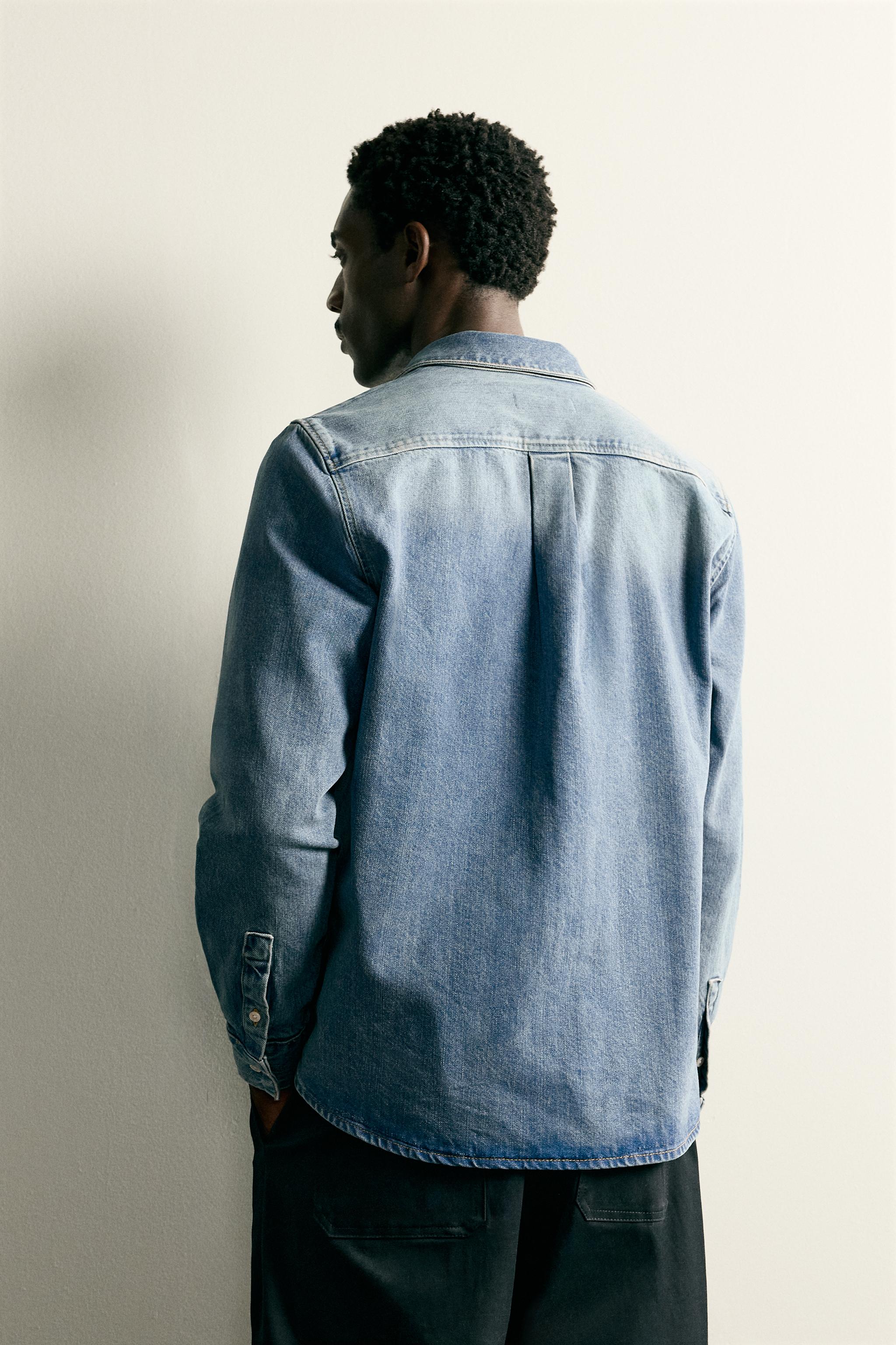 COTTON LYOCELL DENIM OVERSHIRT